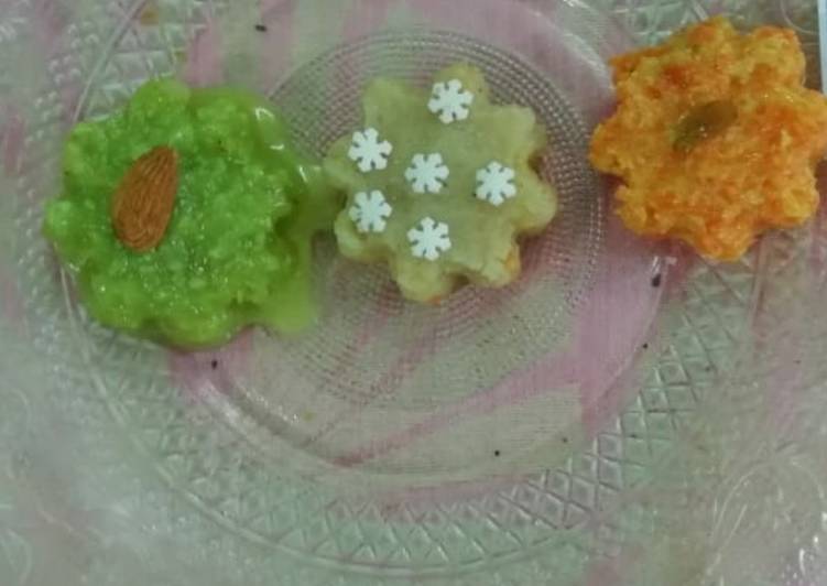 Tricolour halwa