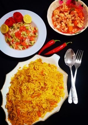 عکسی از دستور دمپختک کلم هویج با سویا (مقرون به صرفه)