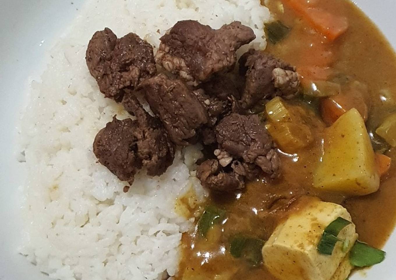 Japanese beef curry