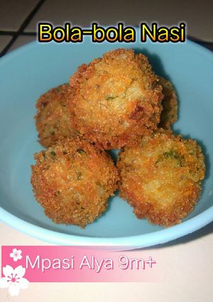 Foto resep Bola-Bola nasi mpasi 9m+