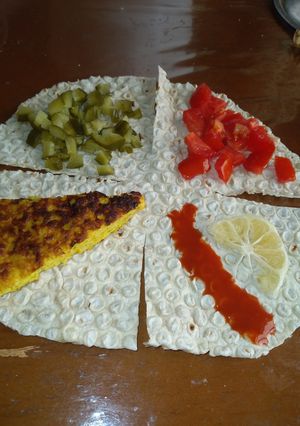 عکسی از دستور لقمه مدرسه