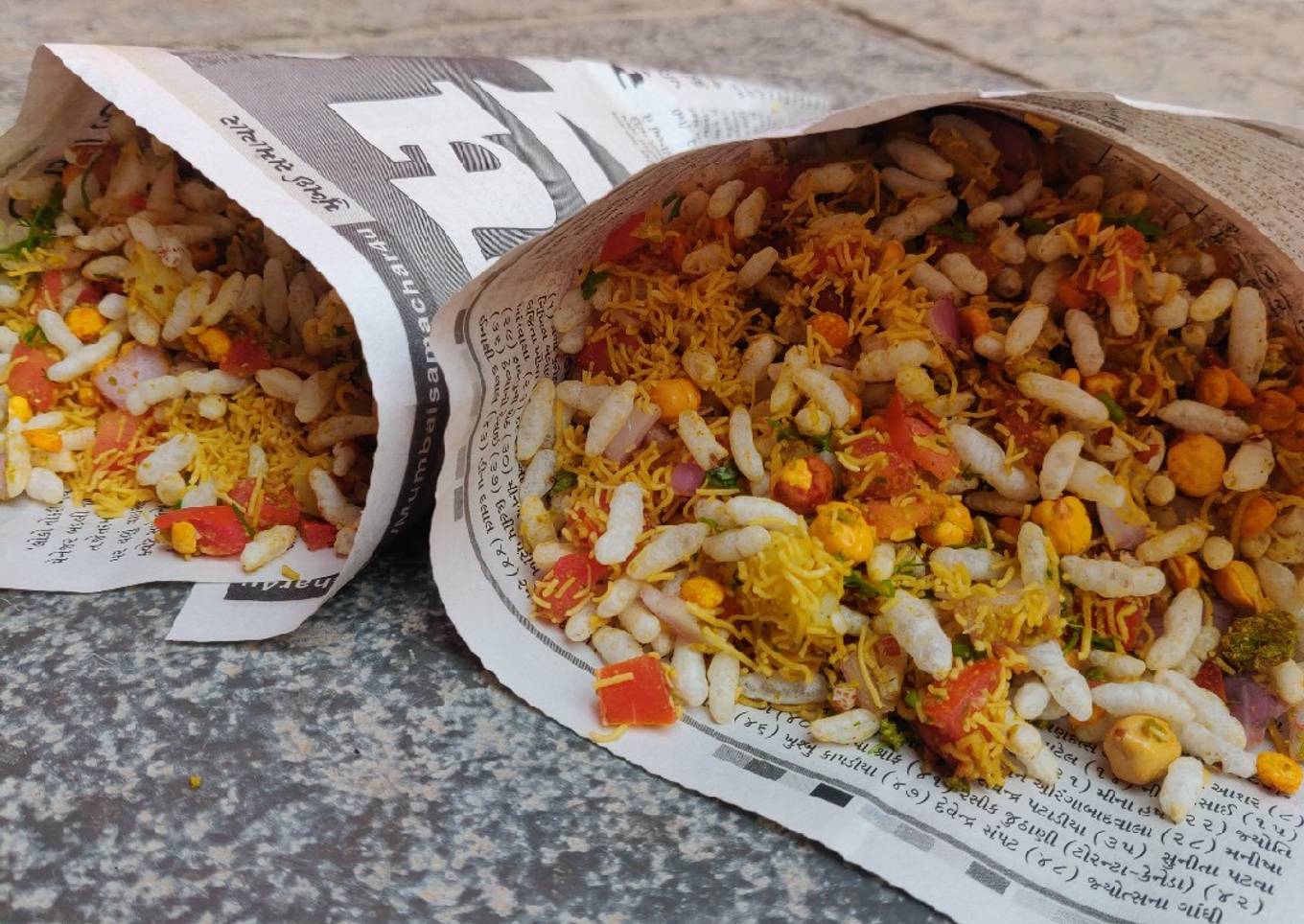 Sukha Bhel Mumbai Style