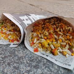 Sukha Bhel Mumbai Style A picture of Sukha Bhel Mumbai Style.