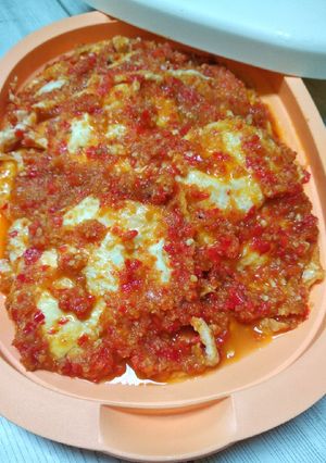 Foto resep Telor Ceplok Balado