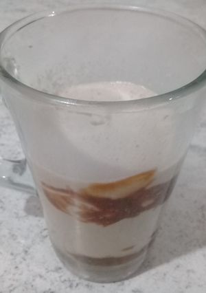Una foto de Frap de dulce de leche