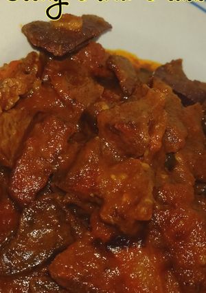 Foto resep Oseng Paru Pedas