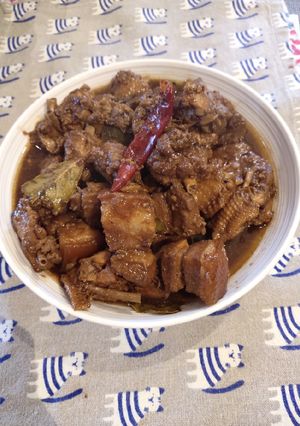 A picture of Spicy Adobo.