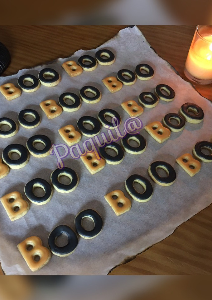 Una foto de Galletas Halloween de mantequilla y calabaza 👻🎃