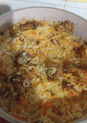 عکسی از دستور هویج پلو