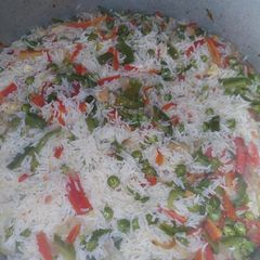 A picture of Chinese pulao.