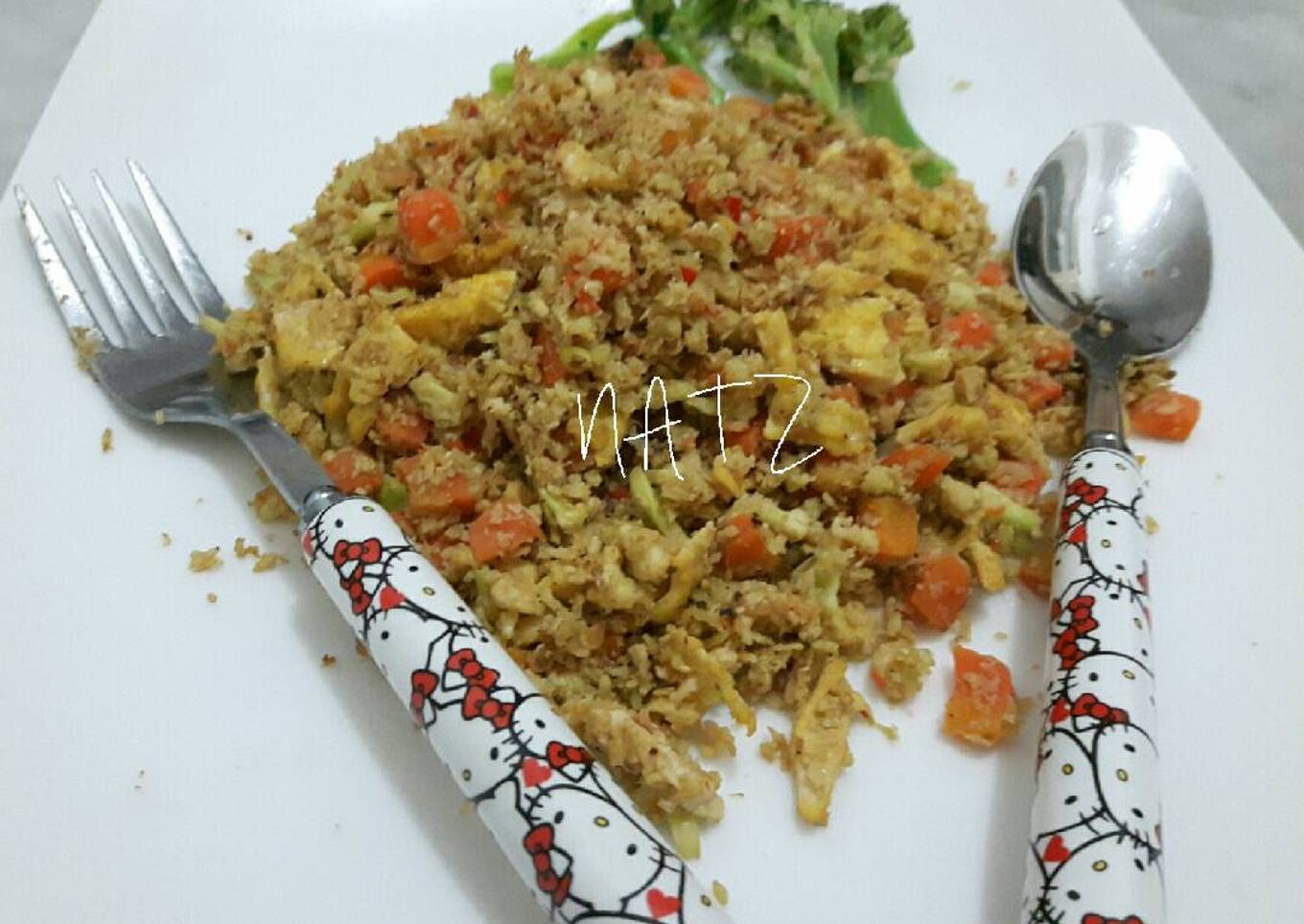 DIET MAYO NAT 1 ~ Nasi Goreng Cauliflower