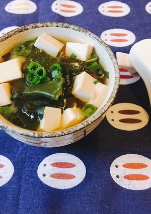 Hình của món Miso Soup🍵.