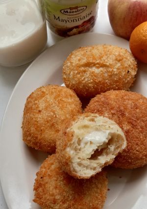 Foto resep Roti goreng menul-menul tanpa telur