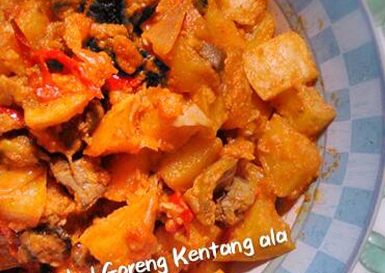  Resep  Sambal Goreng Kentang ala  Prasmanan  oleh Dish by 