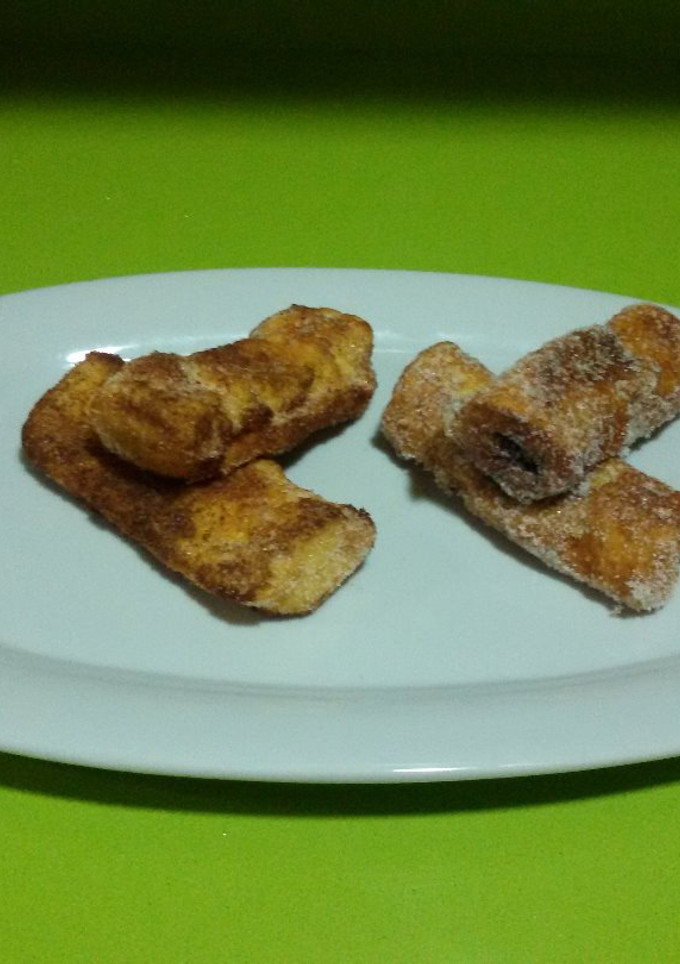 Una foto de Torrijas Enrolladas