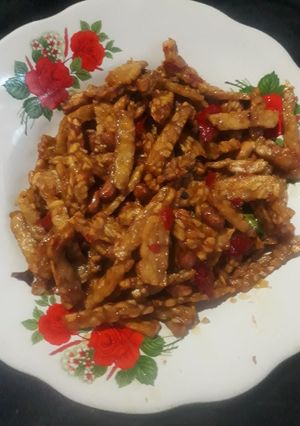 Foto resep Kering tempe kacang