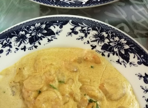 صورة لوصفة ماسالا الروبيان 🦐😘