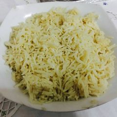A picture of Basmati rice.