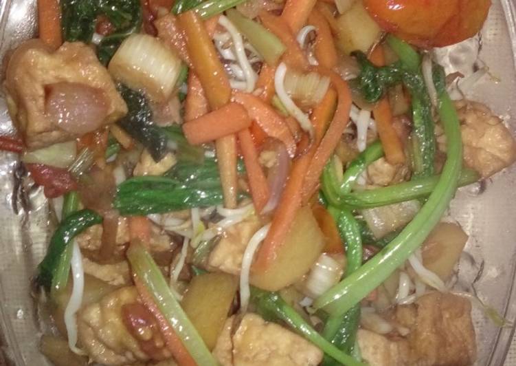 Oseng Tahu Sayuran