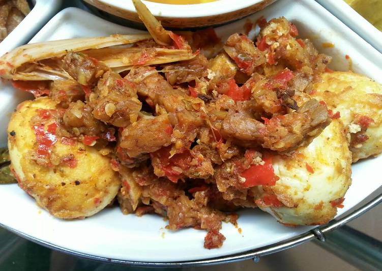 Telur Balado Tahu Tempe