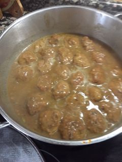 Una foto de Albóndigas de soja
