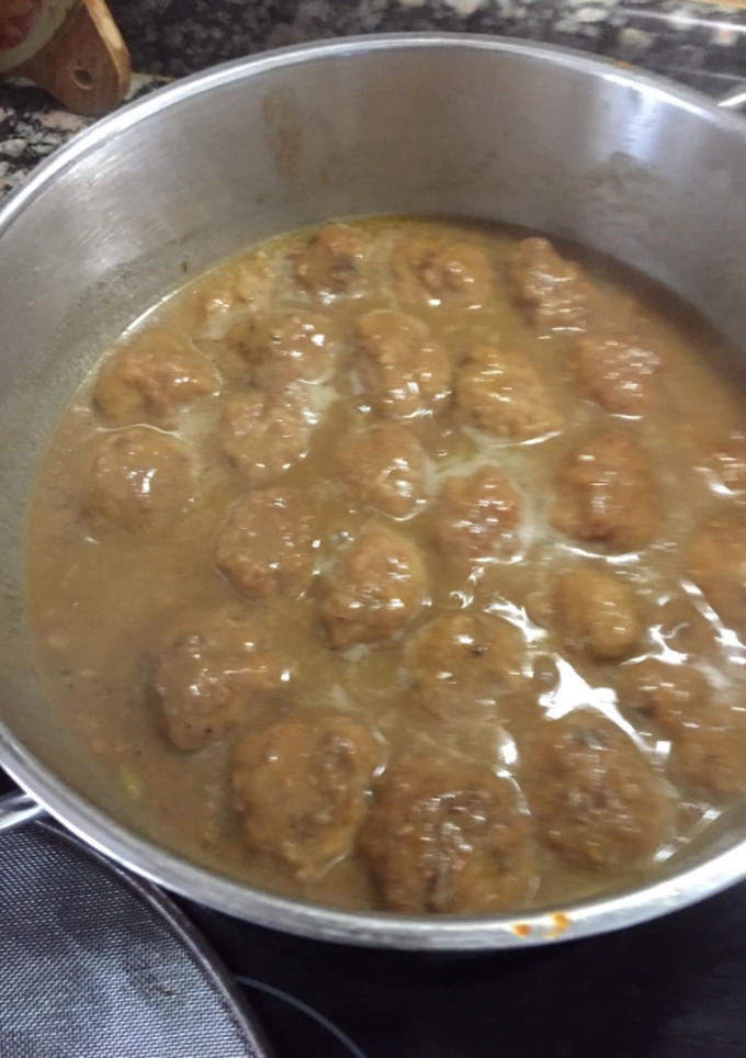 Una foto de Albóndigas de soja