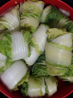 Foto resep Sawi gulung isi tahu ayam (tinggi protein)