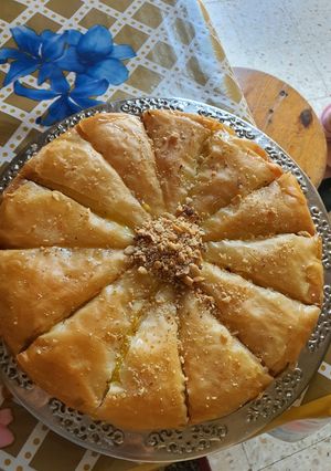 صورة لوصفة جلاش بالقشطة