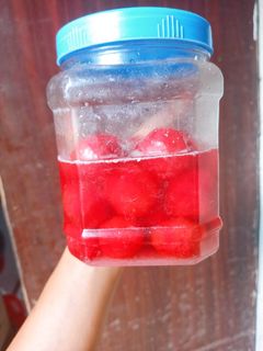 Hình của món Nước mận ngâm.