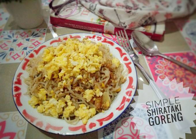 Cara Gampang Membuat Simple Shirataki Goreng (utk diet keto-debm-low karbo) Anti Gagal