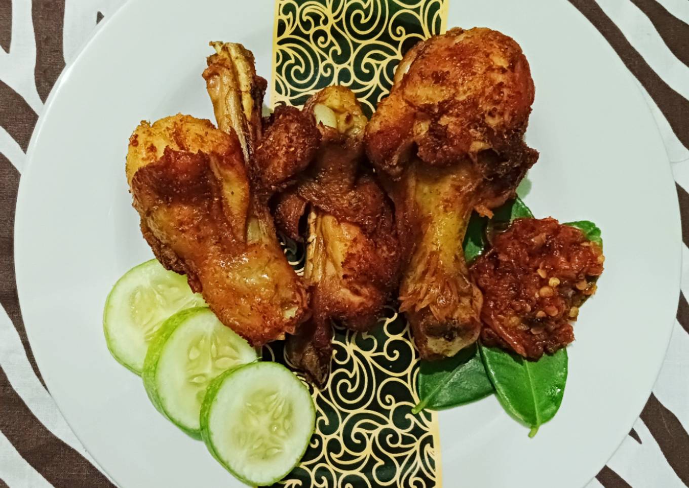295. Sambal Terasi Bawang Ayam Goreng