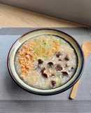 Cháo nấm tràm tôm thịt