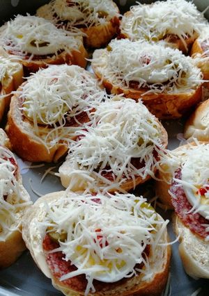 Retro szendvics falatkák recept fotója