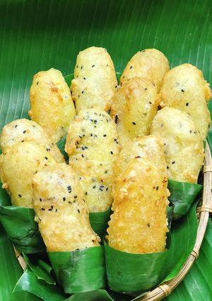 Hình của món Chuối chiên.