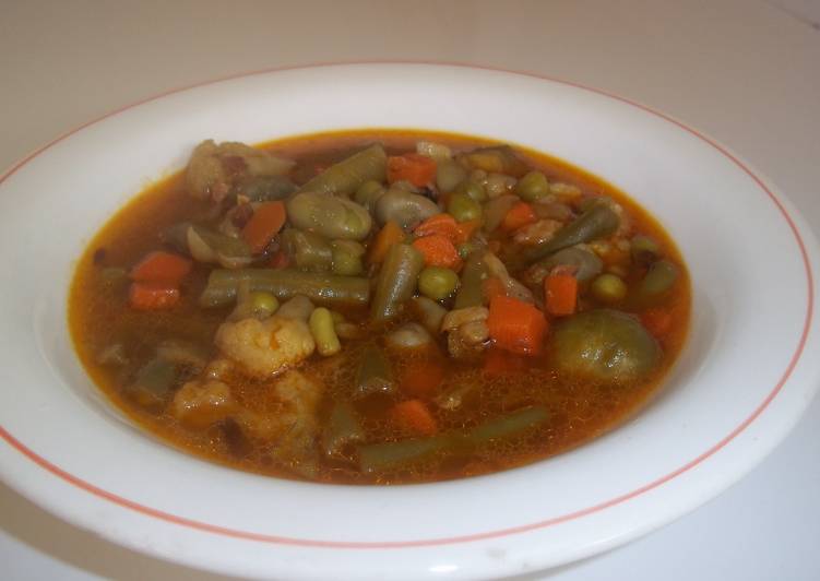 Menestra de verduras congeladas