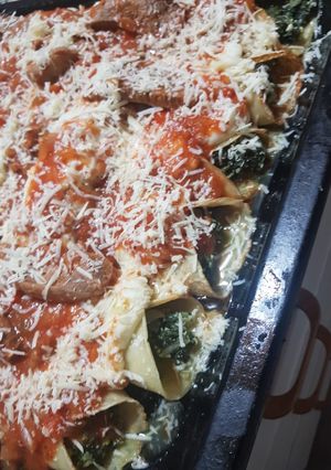 Una foto de Canelones de acelga y ricota!!! 😍😋
