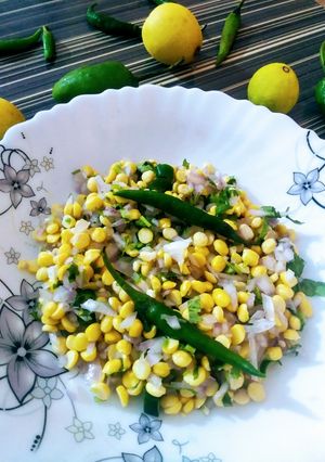 A picture of Chana daal salad.