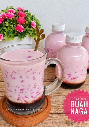 Foto resep 816.Cendol Buah Naga