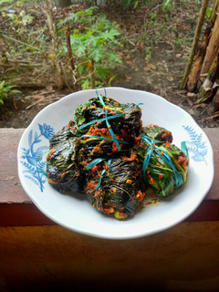 Foto resep Buntil Daun Talas