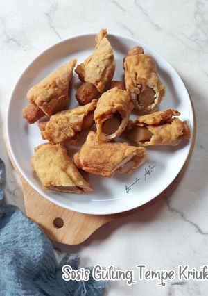 Foto resep Sosis Gulung Tempe Kriuk