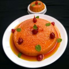 Caramel Custard Pudding A picture of Caramel Custard Pudding.