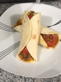 Una foto de Tacos de carne molida de res 🌮