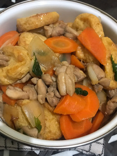Foto resep Sapo tahu ayam