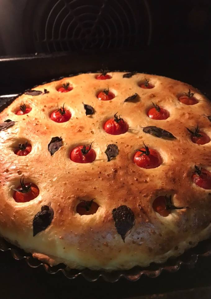 Солоний чізкейк з сиром і томатами🍅