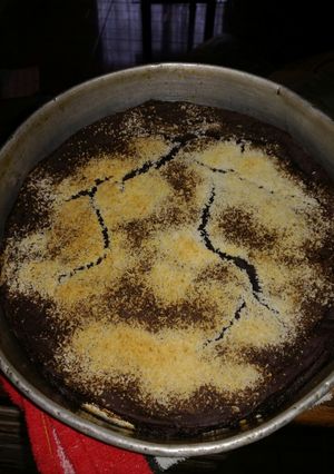Una foto de Torta de chocolate y banana