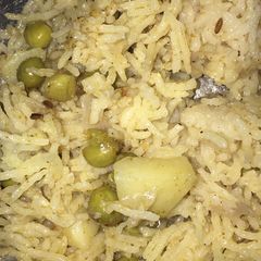 A picture of Veg Pulao.