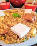 Guiso de trigo con cerdo 👍🇵🇪