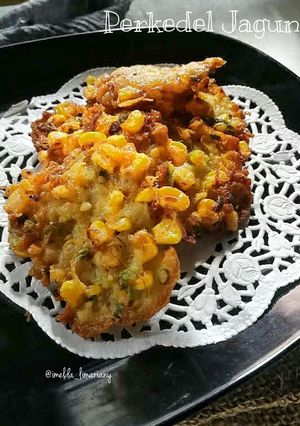 Foto resep Perkedel Jagung kriuk kriuk.