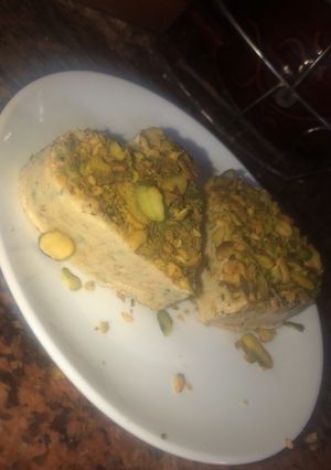 صورة لوصفة حلاوة الطحينية او الراشي