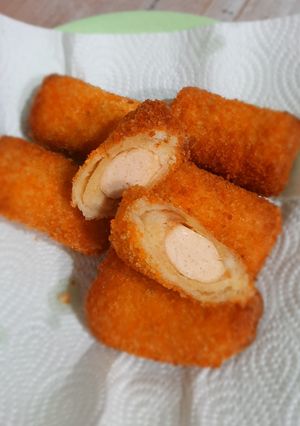 Foto resep Roti Gulung Sosis Keju